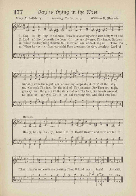 The Excell Hymnal: for the church and Sunday school page 177