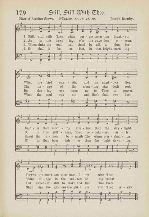 The Excell Hymnal: for the church and Sunday school page 179