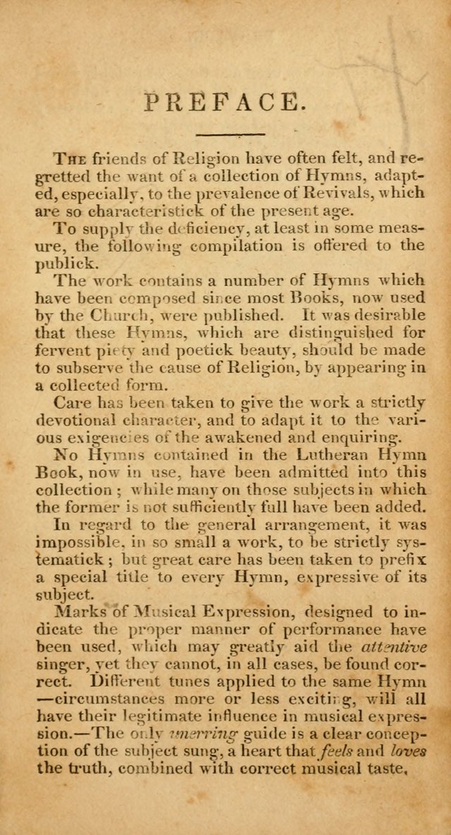 Evangelical Hymns: original and selected: designed for the use of families and private circles; for social prayer meetings, seasons of revival or oother occasions of special interest page 3