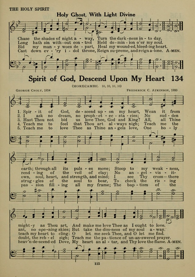 Elmhurst Hymnal: and orders of worship for the Sunday school, young people