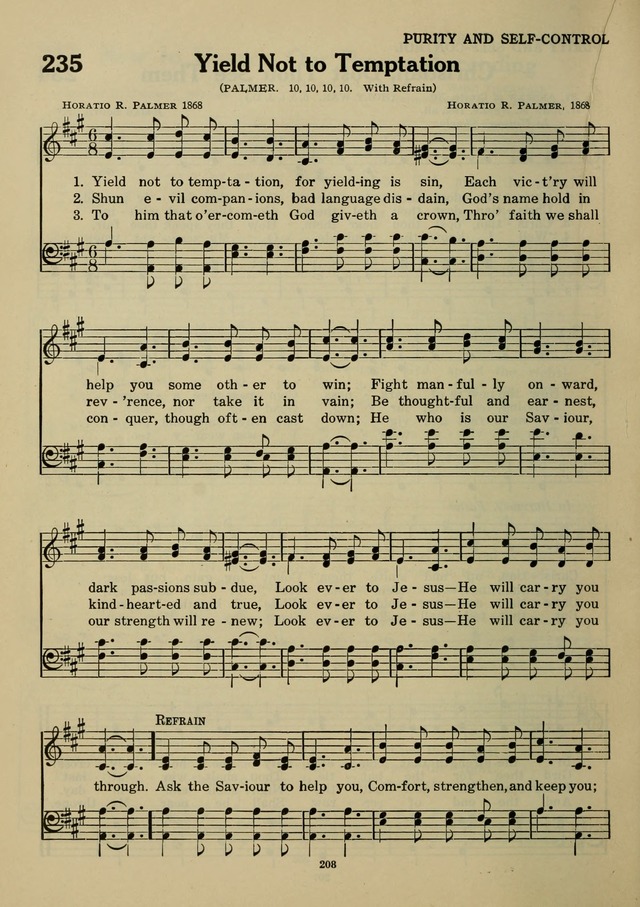 Elmhurst Hymnal: and orders of worship for the Sunday school, young people
