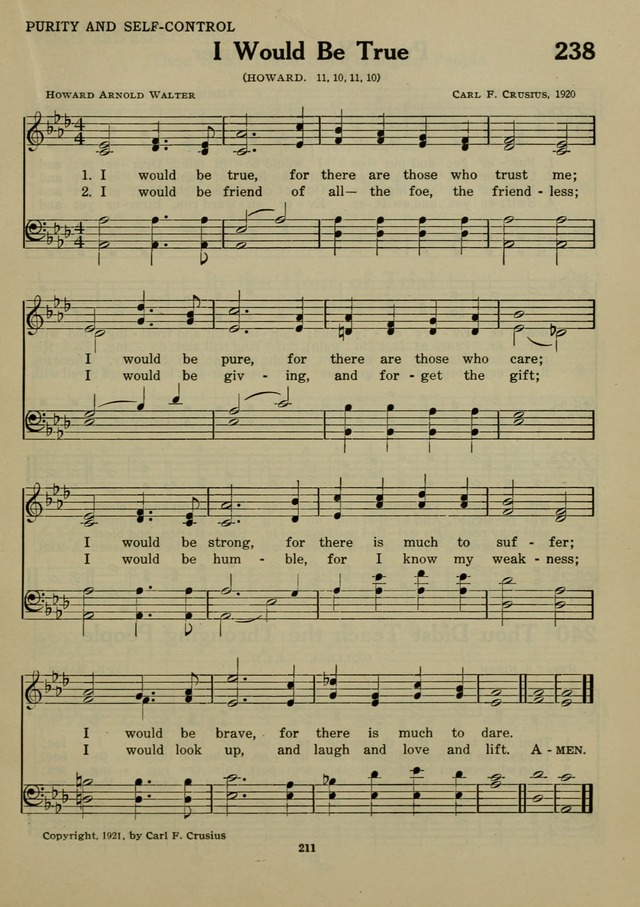 Elmhurst Hymnal: and orders of worship for the Sunday school, young people