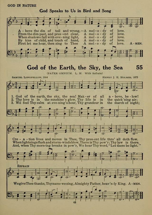 Elmhurst Hymnal: and orders of worship for the Sunday school, young people