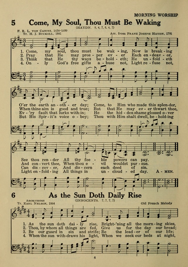 Elmhurst Hymnal: and orders of worship for the Sunday school, young people