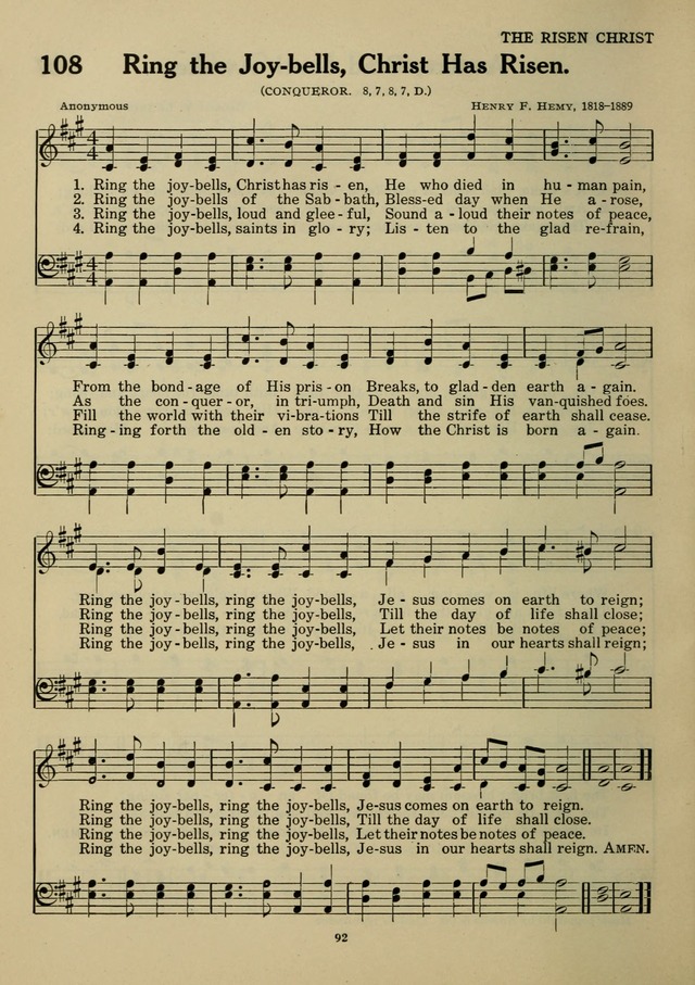 Elmhurst Hymnal: and orders of worship for the Sunday school, young people