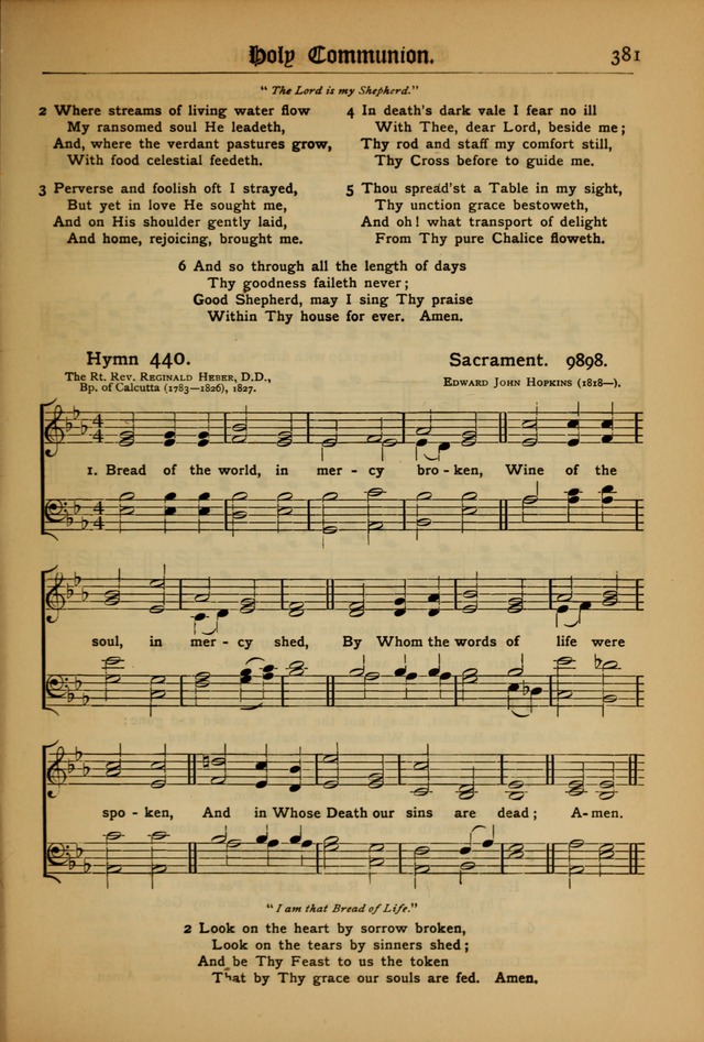 The Evangelical Hymnal with Tunes page 385
