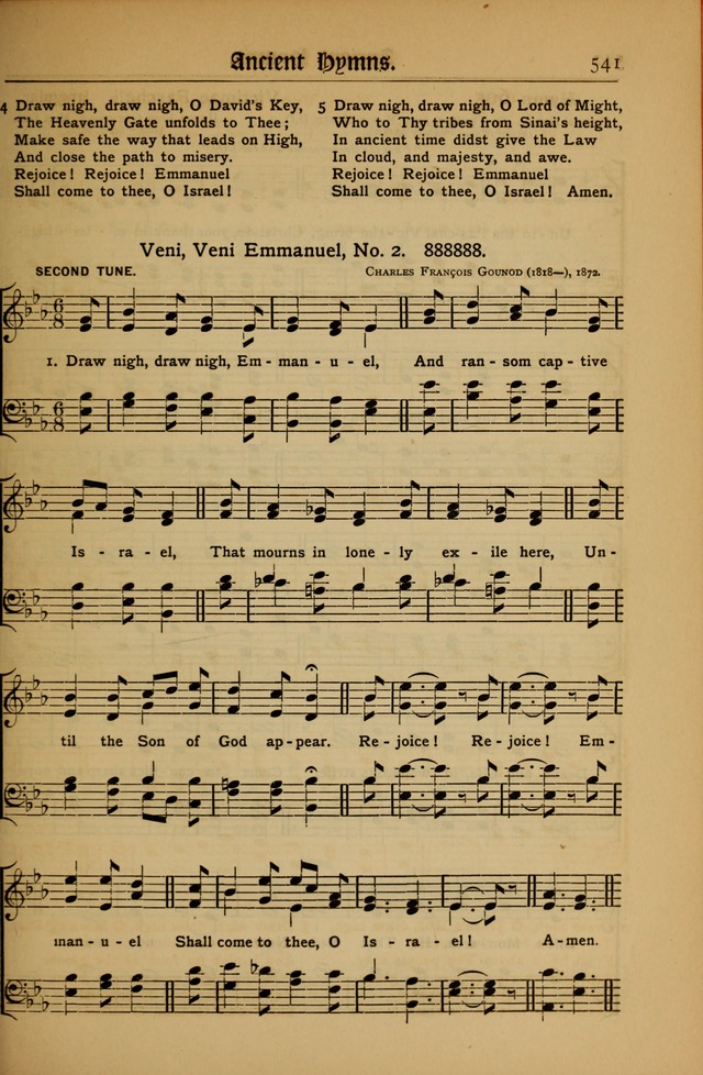 The Evangelical Hymnal with Tunes page 545