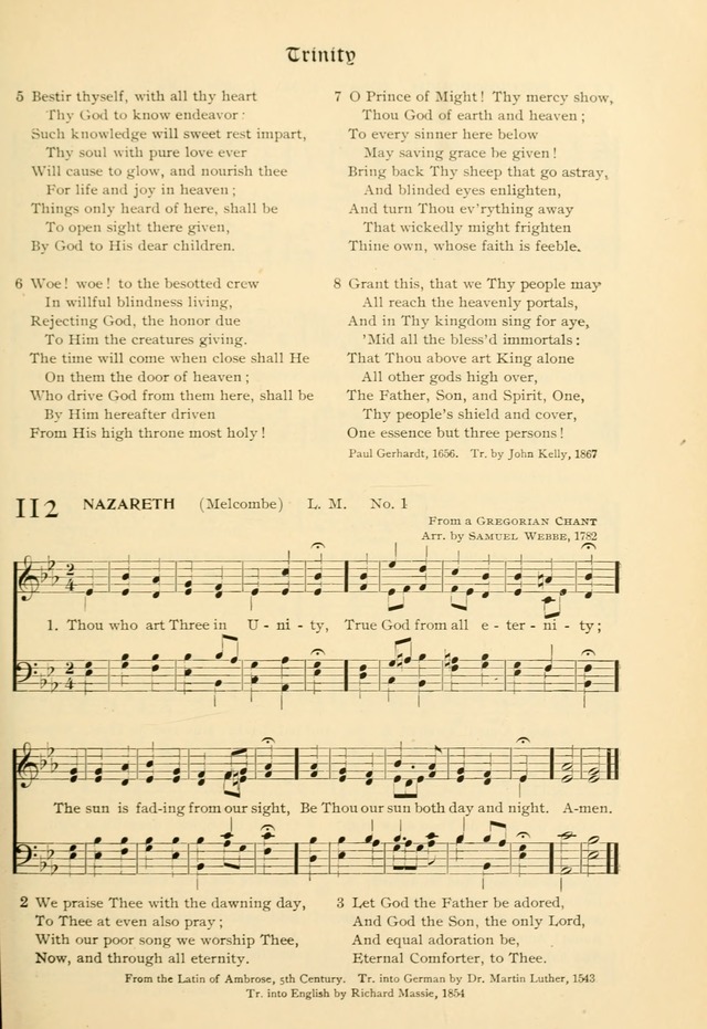 Evangelical Lutheran hymnal: with music page 172
