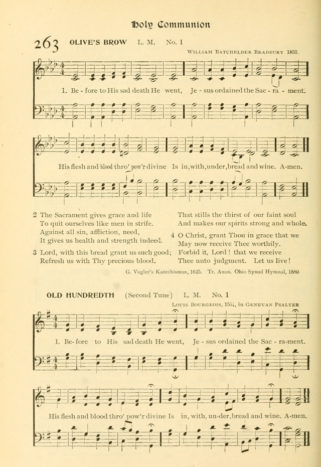 Evangelical Lutheran hymnal: with music page 293