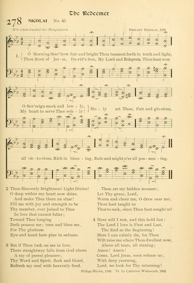 Evangelical Lutheran hymnal: with music page 308