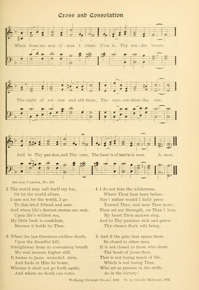 Evangelical Lutheran hymnal: with music page 424