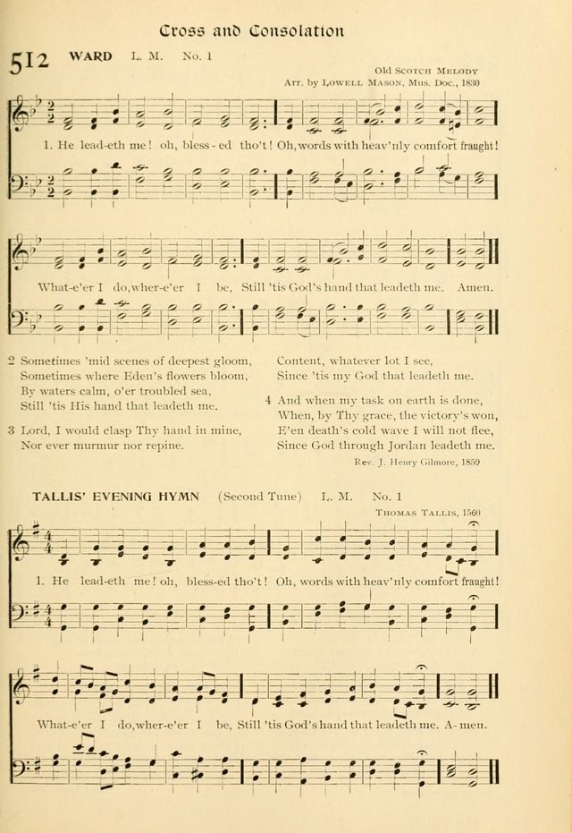 Evangelical Lutheran hymnal: with music page 504