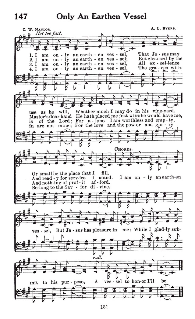 Evening Light Songs page 151