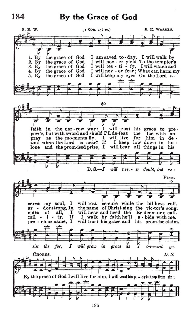 Evening Light Songs page 188