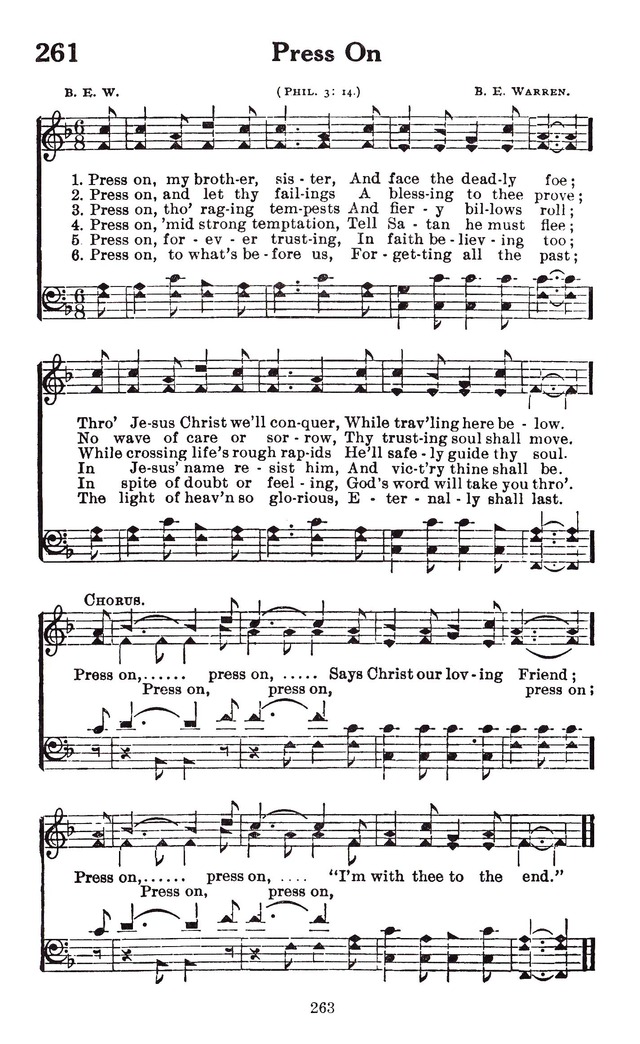 Evening Light Songs page 263