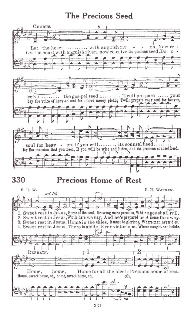 Evening Light Songs page 331