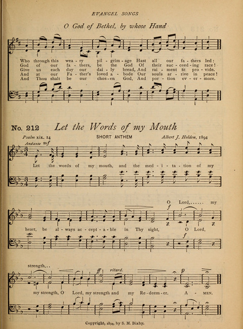 Evangel Songs: words and music, suitable for all services of sacred song page 175