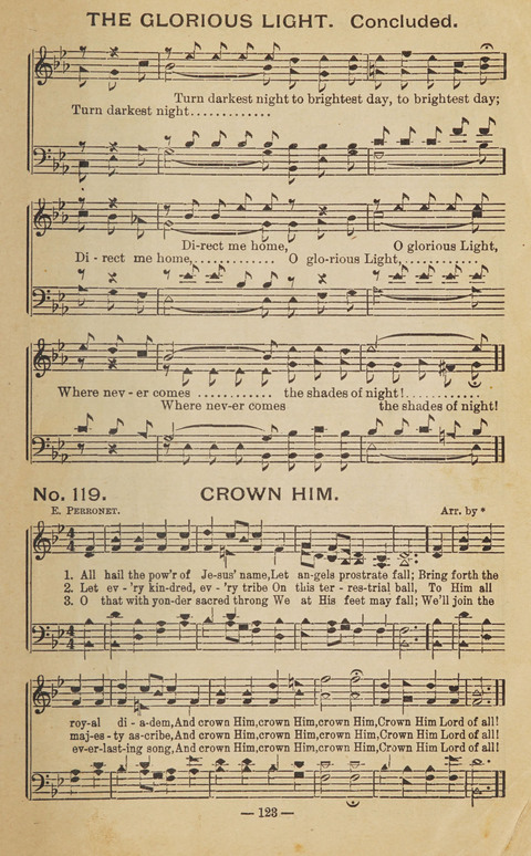 The Eureka Star: An Excellent Collection of Sacred Songs suitable for all Christian Work and Worship page 123