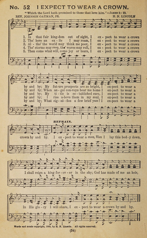 The Eureka Star: An Excellent Collection of Sacred Songs suitable for all Christian Work and Worship page 56
