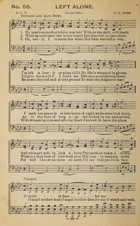 The Eureka Star: An Excellent Collection of Sacred Songs suitable for all Christian Work and Worship page 60