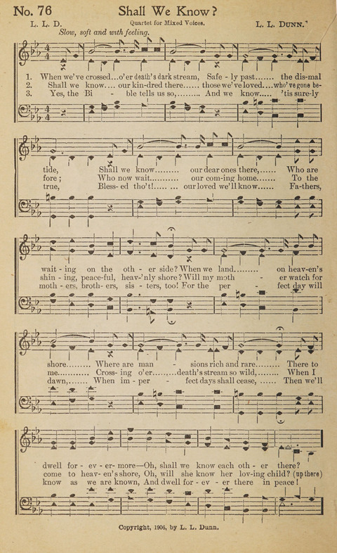 The Eureka Star: An Excellent Collection of Sacred Songs suitable for all Christian Work and Worship page 80