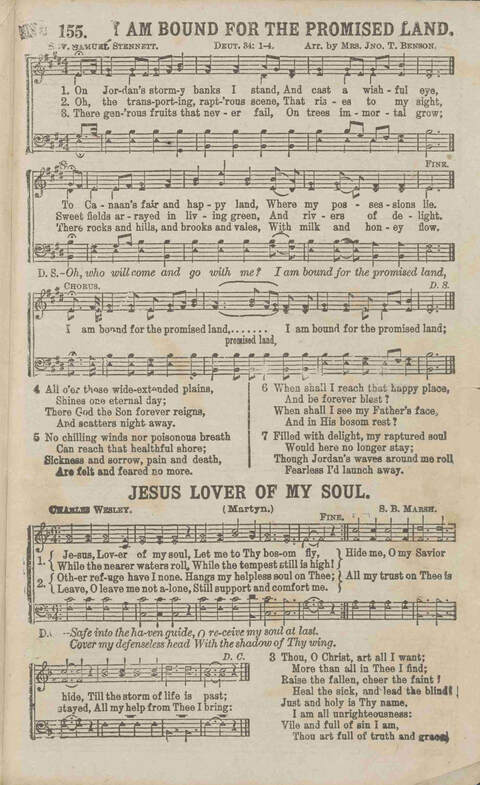 Echoes of Glory: a choice collection of sacred songs, suitable for all religious work and worship page 175