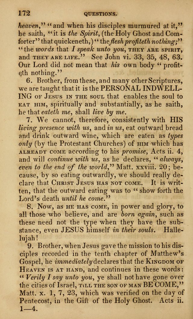 The Faith and Doctrines of the Church of the Eternal Son: intended as a church book for the church of the Eternal Sons generally... to which is added a number of select hymns adapted to the worship... page 172