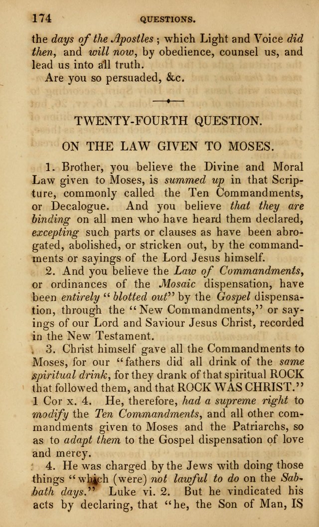 The Faith and Doctrines of the Church of the Eternal Son: intended as a church book for the church of the Eternal Sons generally... to which is added a number of select hymns adapted to the worship... page 174