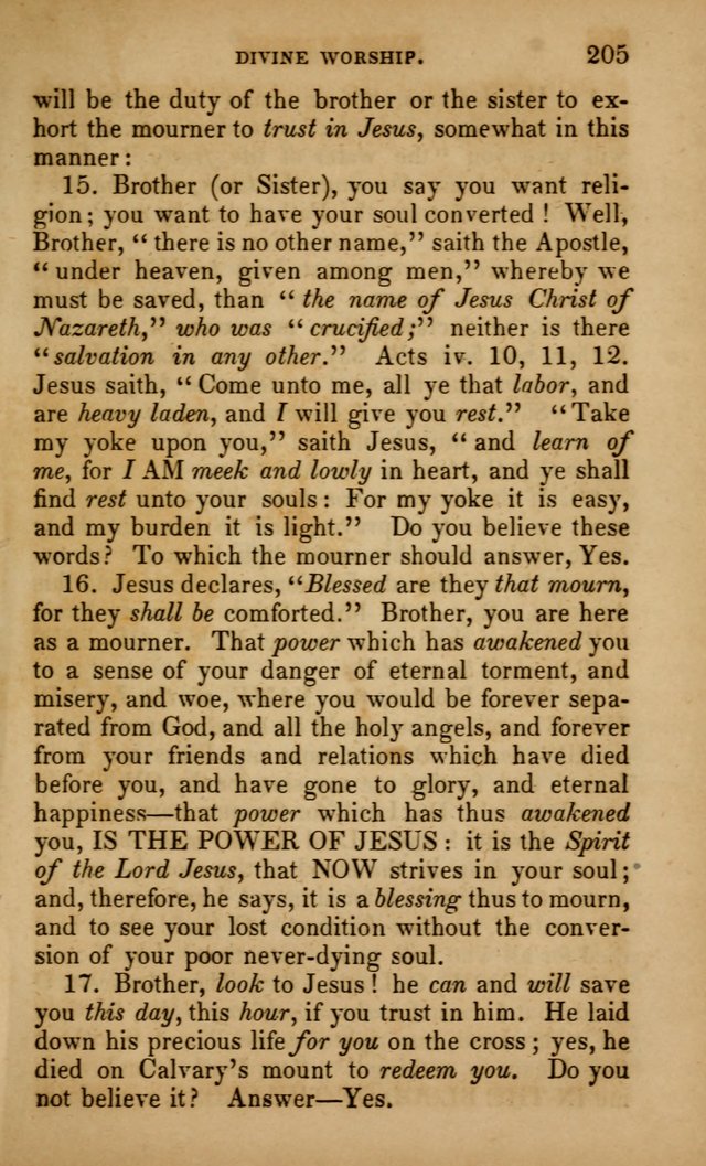 The Faith and Doctrines of the Church of the Eternal Son: intended as a church book for the church of the Eternal Sons generally... to which is added a number of select hymns adapted to the worship... page 205