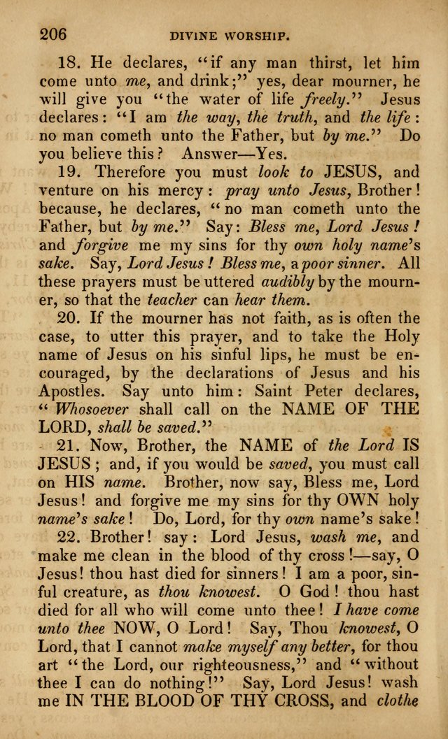 The Faith and Doctrines of the Church of the Eternal Son: intended as a church book for the church of the Eternal Sons generally... to which is added a number of select hymns adapted to the worship... page 206