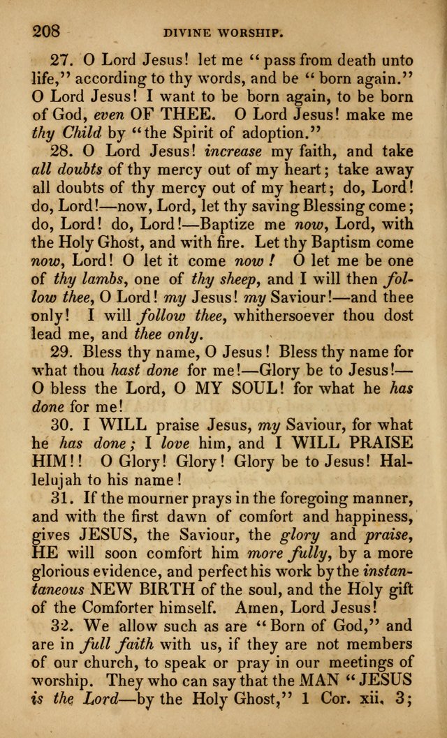 The Faith and Doctrines of the Church of the Eternal Son: intended as a church book for the church of the Eternal Sons generally... to which is added a number of select hymns adapted to the worship... page 208