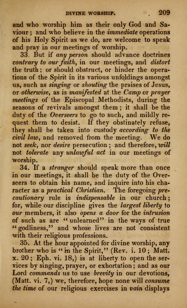 The Faith and Doctrines of the Church of the Eternal Son: intended as a church book for the church of the Eternal Sons generally... to which is added a number of select hymns adapted to the worship... page 209