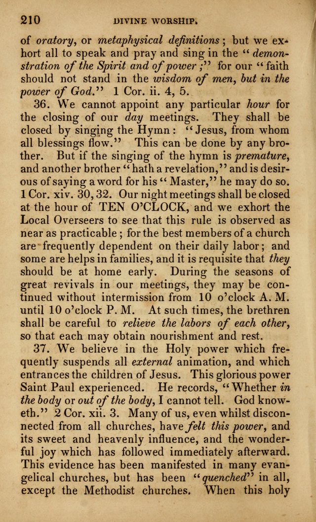 The Faith and Doctrines of the Church of the Eternal Son: intended as a church book for the church of the Eternal Sons generally... to which is added a number of select hymns adapted to the worship... page 210