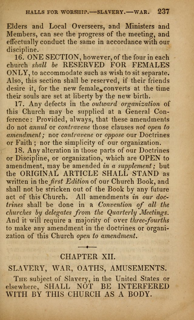 The Faith and Doctrines of the Church of the Eternal Son: intended as a church book for the church of the Eternal Sons generally... to which is added a number of select hymns adapted to the worship... page 237
