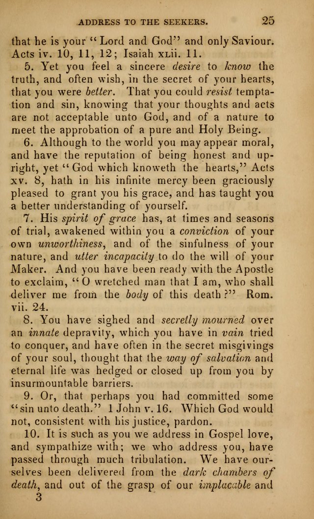 The Faith and Doctrines of the Church of the Eternal Son: intended as a church book for the church of the Eternal Sons generally... to which is added a number of select hymns adapted to the worship... page 25