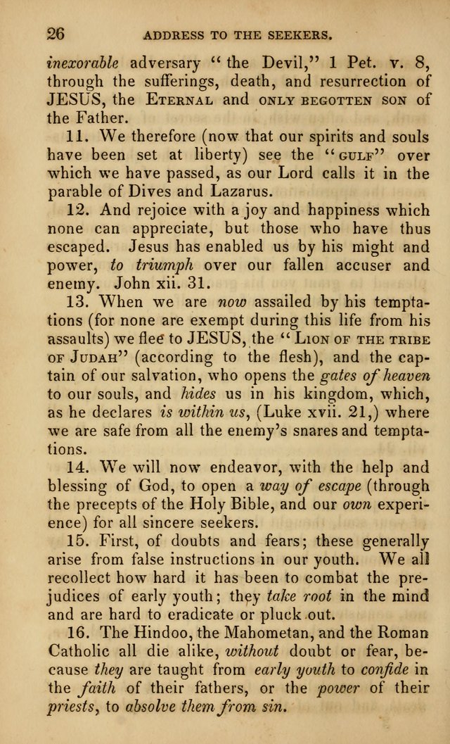 The Faith and Doctrines of the Church of the Eternal Son: intended as a church book for the church of the Eternal Sons generally... to which is added a number of select hymns adapted to the worship... page 26