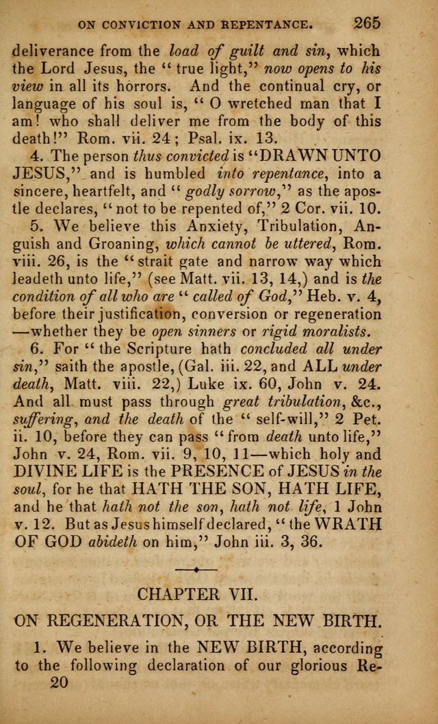 The Faith and Doctrines of the Church of the Eternal Son: intended as a church book for the church of the Eternal Sons generally... to which is added a number of select hymns adapted to the worship... page 265