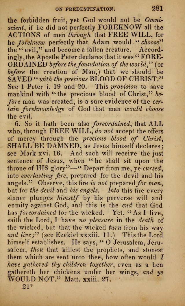 The Faith and Doctrines of the Church of the Eternal Son: intended as a church book for the church of the Eternal Sons generally... to which is added a number of select hymns adapted to the worship... page 281