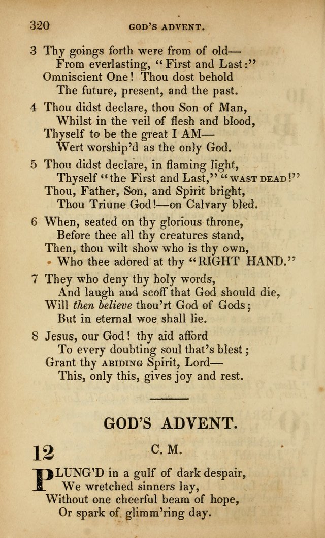 The Faith and Doctrines of the Church of the Eternal Son: intended as a church book for the church of the Eternal Sons generally... to which is added a number of select hymns adapted to the worship... page 320