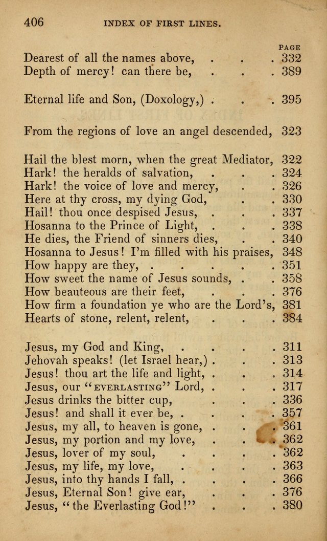 The Faith and Doctrines of the Church of the Eternal Son: intended as a church book for the church of the Eternal Sons generally... to which is added a number of select hymns adapted to the worship... page 406