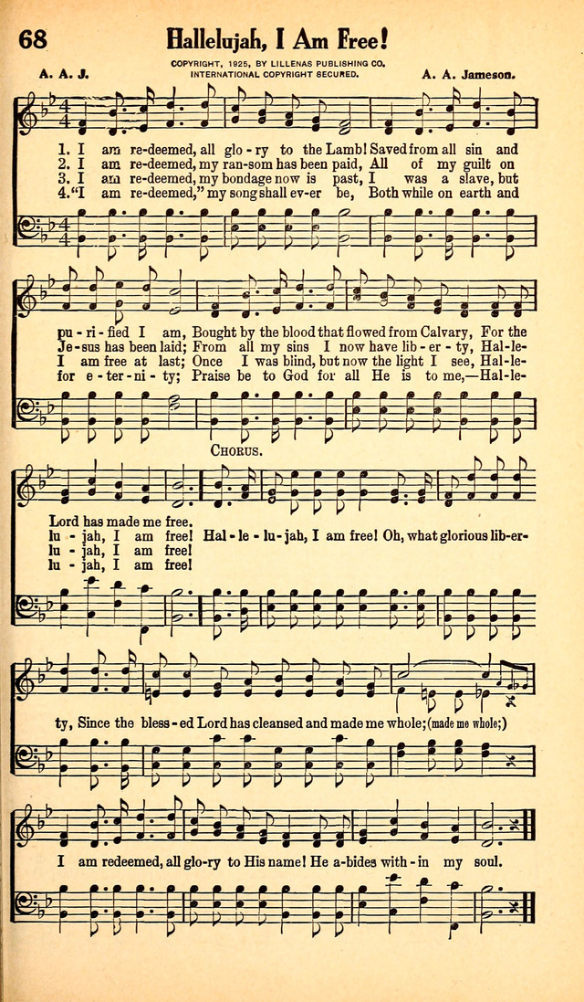 Full Gospel Songs page 68