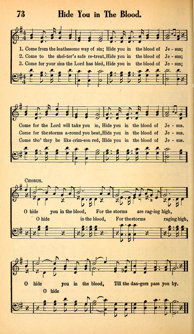 Full Gospel Songs page 73