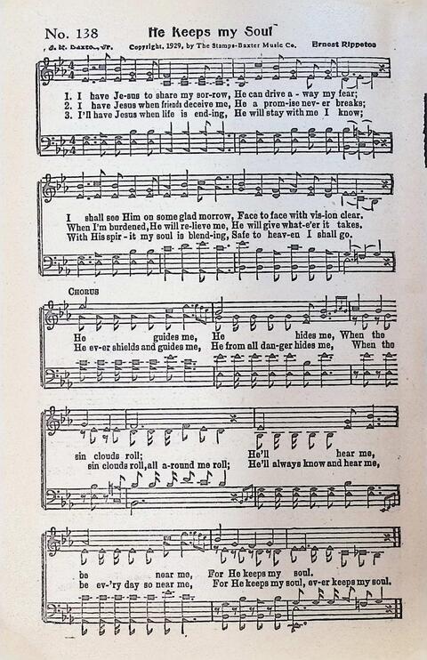Favorite Gospel Songs: a selection of gospel songs suitable for all services where gospel songs are needed, both new and old page 152