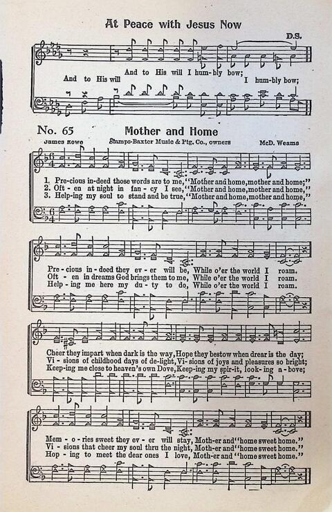 Favorite Gospel Songs: a selection of gospel songs suitable for all services where gospel songs are needed, both new and old page 67
