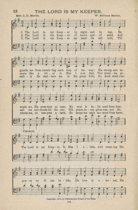 Foundation Hymns: (Revised) page 18
