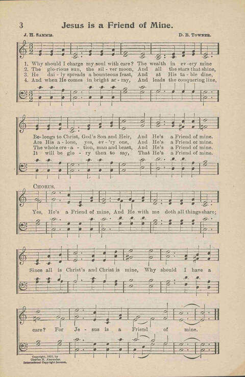 Foundation Hymns: (Revised) page 3