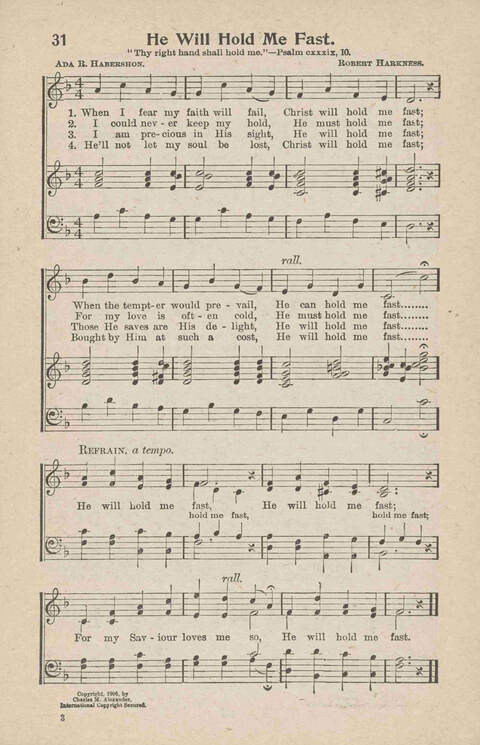 Foundation Hymns: (Revised) page 31