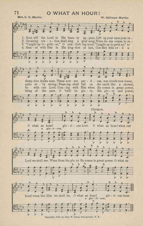 Foundation Hymns: (Revised) page 70