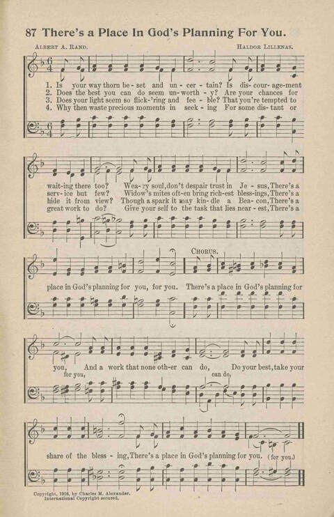 Foundation Hymns: (Revised) page 87