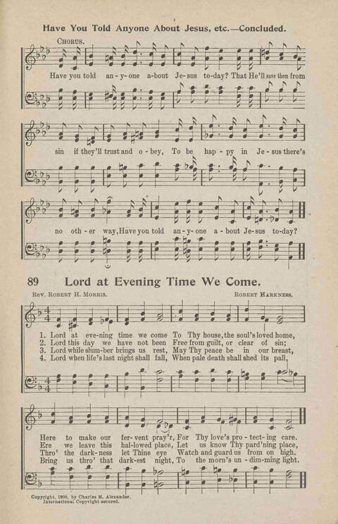 Foundation Hymns: (Revised) page 89